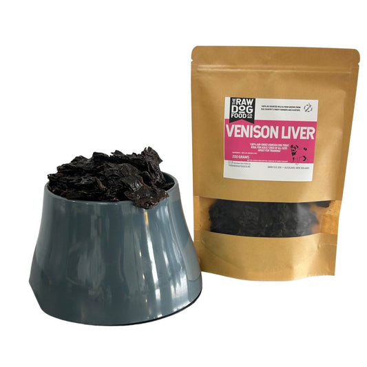 Air-Dried Venison Liver: Great Training Treat for Pets