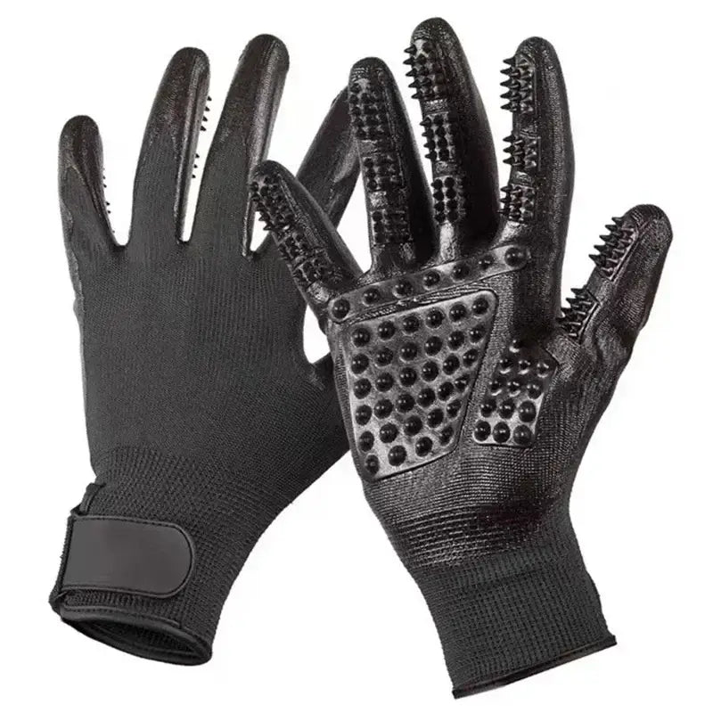 Pair of Pet Bath Gloves