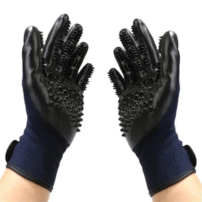 Pair of Pet Bath Gloves