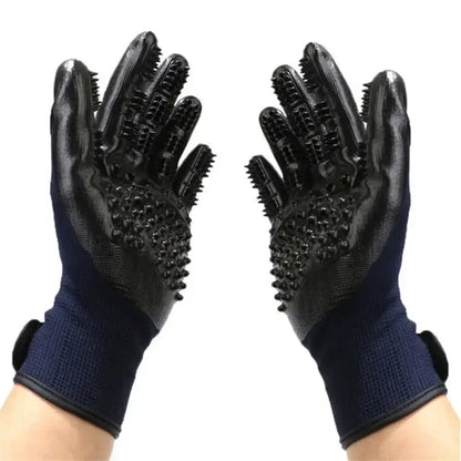 Pair of Pet Bath Gloves